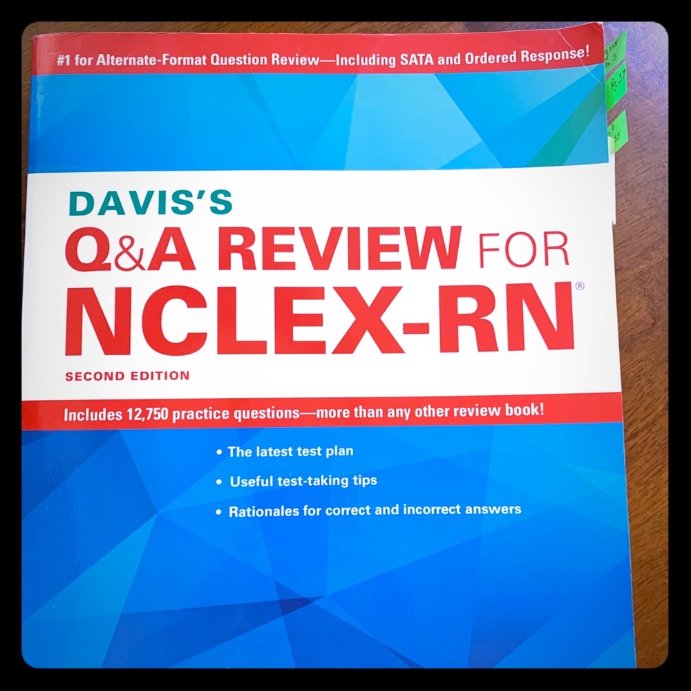 Davis Q&A NCLEX nursing textbook